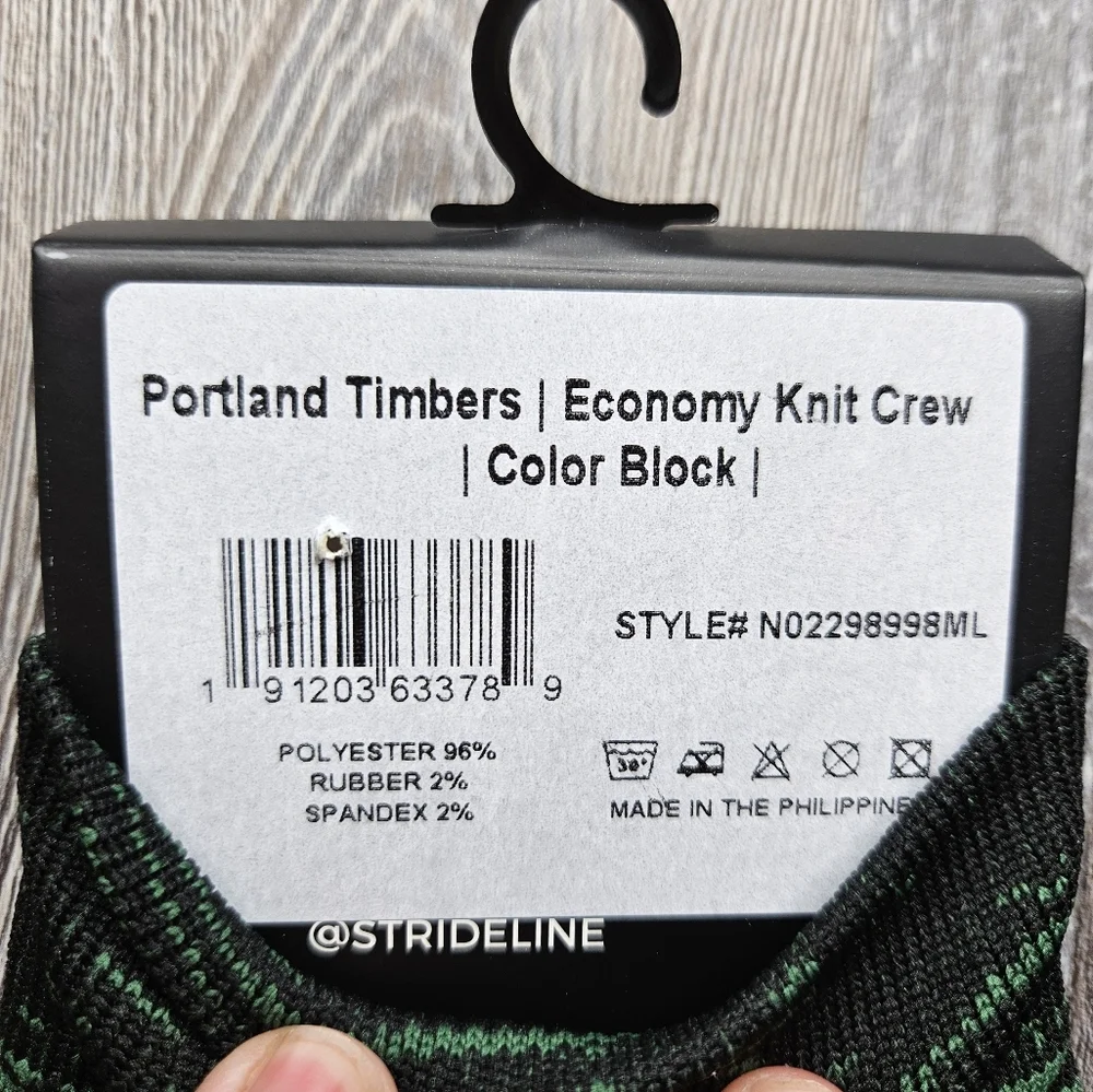 Strideline Socks Portland PDX Timbers MLS Soccer NEW Medium